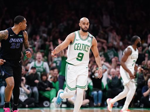 Video: Derrick White Stars in Championship Parade-Themed Sam Adams Ad