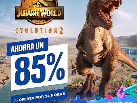Jurassic World Evolution 2 se convierte en la nueva 'Oferta flash' de los 'Days of Play' de PS Store