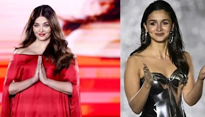 Alia Bhatt Slays In Metallic Silver At Her Paris Fashion Week Debut, Aishwarya Stuns In Satin Red