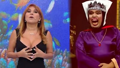 Magaly Medina arremetió contra parodia de JB que la dejó como ‘la reina malvada que quiere ser la más bonita de ATV’