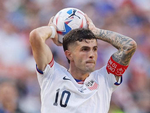 Why isn't Christian Pulisic playing for the U.S. men's soccer team at the Olympics?