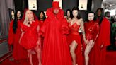 Kim Petras and Sam Smith Bring Fiery Red 'Unholy' Style to the Grammys 2023 Red Carpet