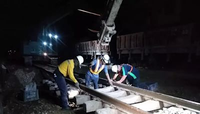台鐵崇德站震後復原工程進度超前 可望6月中前恢復營運