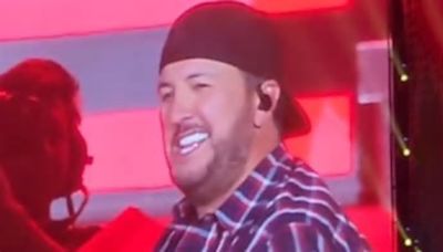 Country Singer Luke Bryan Experiences a Harsh Fall on Stage, Jokes About It Moments Later