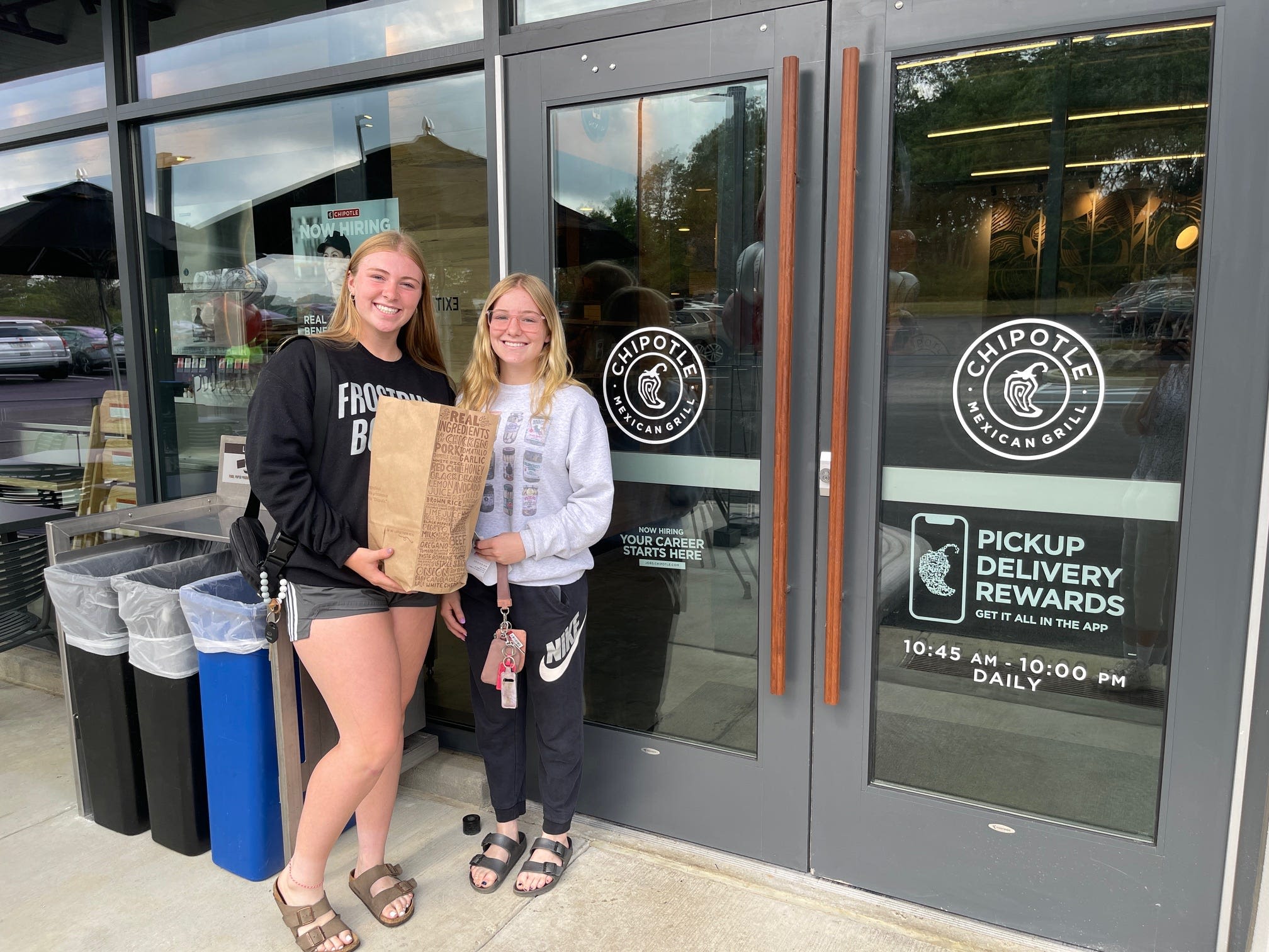 Why some residents lined up for Chipotle Mexican Grill's opening day