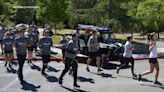 Grass Valley police carry the torch in honor of the Special Olympics