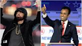 Eminem sends Vivek Ramaswamy a warning: Don't use 'Lose Yourself' on the campaign trail