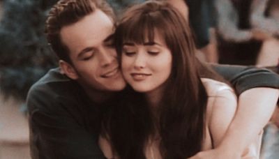 Brenda y Dylan, la historia de amor de los personajes de Shannen Doherty y Luke Perry en "Beverly Hills 90210"