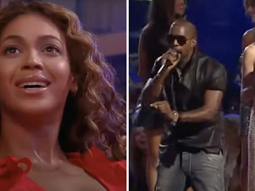 Gen Z is convinced Kanye West interrupting Taylor Swift at the VMAs secretly saved her from Diddy's wrath