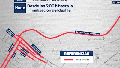 La Nación / Calles del microcentro estarán clausuradas hasta este miércoles
