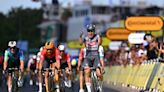 Tour de France: Jasper Philipsen nets third win on frantic stage 16 sprint in Nîmes