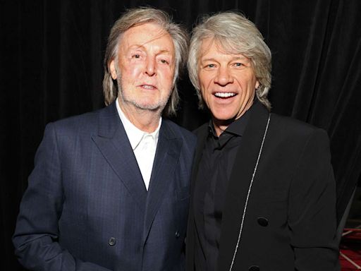 Jon Bon Jovi Says It's 'Crazy' to Call Paul McCartney His Friend: 'I'm Sitting Here with a F---ing Beatle'