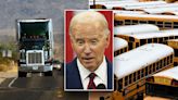 Biden cracks down on diesel trucks in bid to fight climate change, reduce emissions