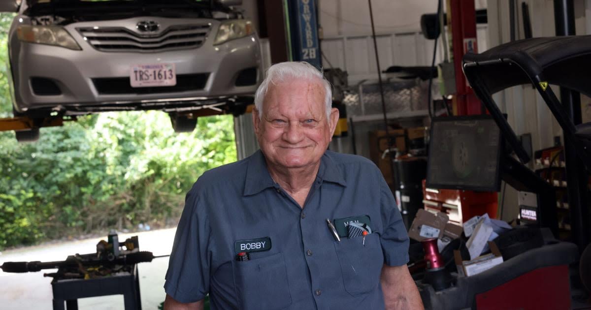 81-year-old Christiansburg mechanic continues on
