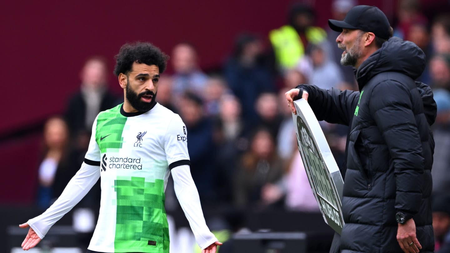 West Ham star reveals what Jurgen Klopp said in Mohamed Salah spat