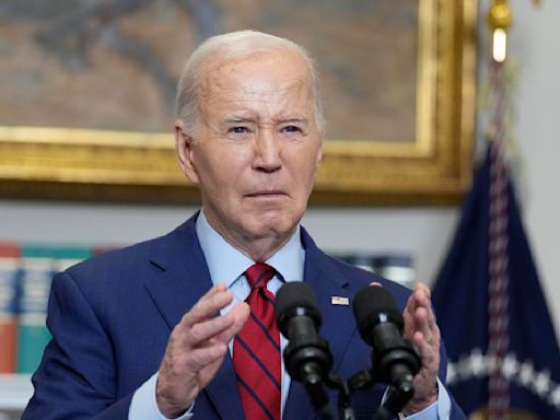Joe Biden dice que “el orden debe prevalecer” en las universidades tras protestas en contra de la guerra en Gaza