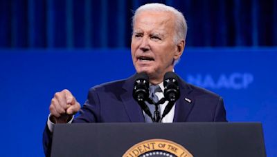 Biden pushes party unity as he resists calls to step aside, says he'll return to campaign next week