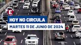 ¿Qué autos no salen? Hoy No Circula martes 11 de junio de 2024 en CDMX y Edomex