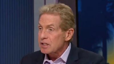 Skip Bayless told to 'calm down' after Caleb Williams comparison on Undisputed