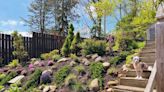 Inventive landscaper shares photos of the ‘fabulous’ yard transformation that helped them fight erosion: ‘No dirt exposed’