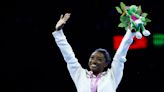 Simone Biles ready to watch 'my man' Packers safety Jonathan Owens after returning from her record-setting world championship meet