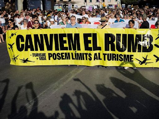 Mass protest on Spanish island Mallorca calls for ‘limits on tourism’