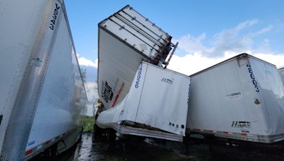 Possible tornado collapses part of building, downs power lines near Kalamazoo