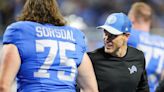 Lions OL Colby Sorsdal keeps a cruel reminder of his worst game: 'I look at it every day'