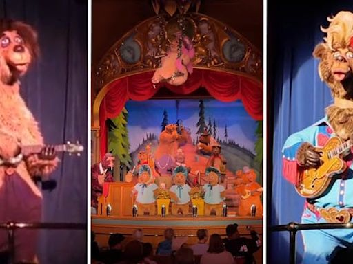 Disney’s animatronic 'Country Bear Jamboree' band member 'Liverlips McGrowl' canceled, renamed