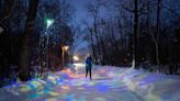This 2-mile Ice-skating Trail in Canada Winds Through a Forest — and Lights Up at Night