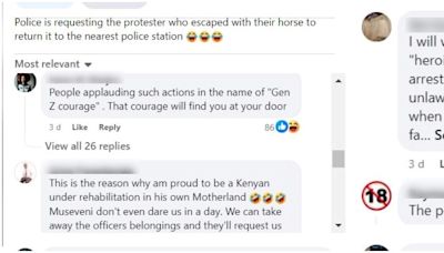 Online posts use misleading images to claim Kenyan protesters stole and killed police horse