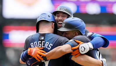 Matt Vierling's 3-run homer sends Tigers to 8-0 win over Pirates in first game of a doubleheader