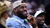 LeBron James attends Game 4 between Celtics and Cavaliers in Cleveland, his old stomping grounds