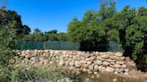 Boulder wall built by creek at Oprah Winfrey’s Montecito estate. Why are neighbors worried?