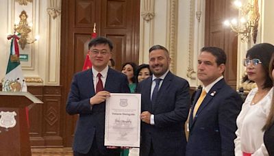 Ayuntamiento de Puebla firma convenio con la ciudad de Wuxi en China