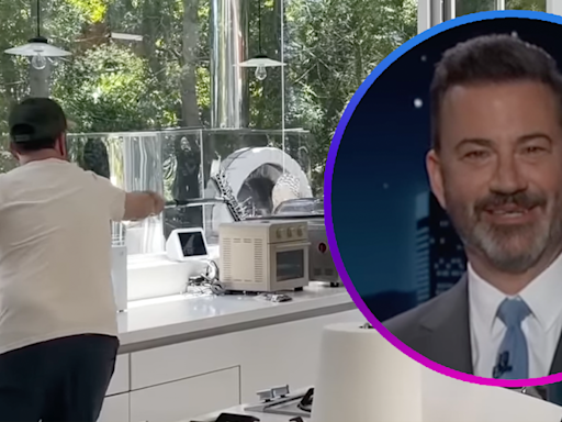 Jimmy Kimmel Faces Off With a Hawk Inside His House After Son Billy's Open Heart Surgery