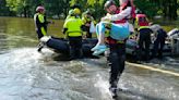 Torrential rains inundate southeastern Texas, closing schools and roads