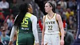 Caitlin Clark receives technical foul after getting in face of opponent