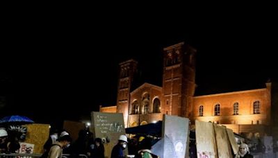 Enfrentamientos en Los Angeles en medio de las protestas propalestinas en campus de Estados Unidos