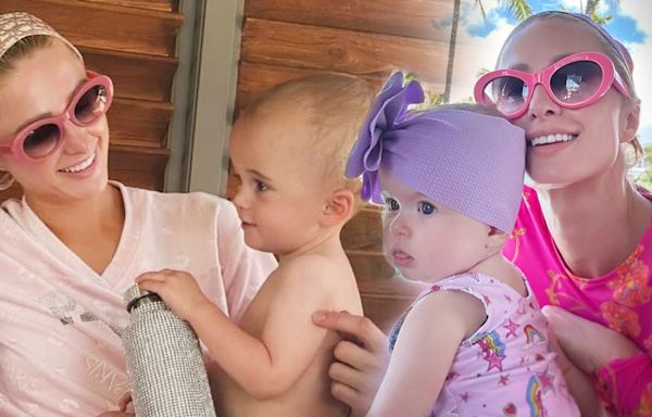 Paris Hilton Shares Precious Pics of Her Kids Phoenix and London in Matching Vacation Outfits