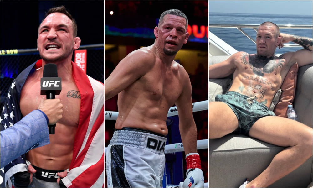 Michael Chandler proposes Nate Diaz showdown at Noche UFC while Conor McGregor ‘sits on a yacht’