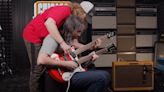 Watch the incredible Nathaniel Murphy play U2's With Or Without You on a Mosrite double-neck guitar (with some help from a colleague)