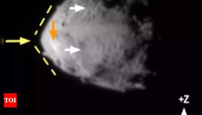 Nasa's DART asteroid unlocks complex history of twin space rock targets; see pics - Times of India