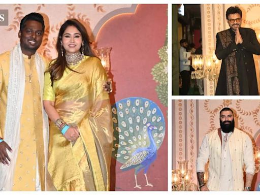 Director Atlee, Venkatesh Daggubati and other south celebs grace Anant Ambani and Radhika Merchant's Shubh Aashirwad ceremony - See photos | Hindi ...