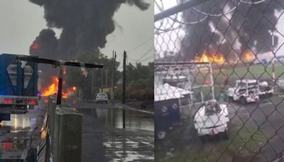 VIDEOS: Reportan fuerte incendio en límites del Edomex y GAM; daños a casas y autos