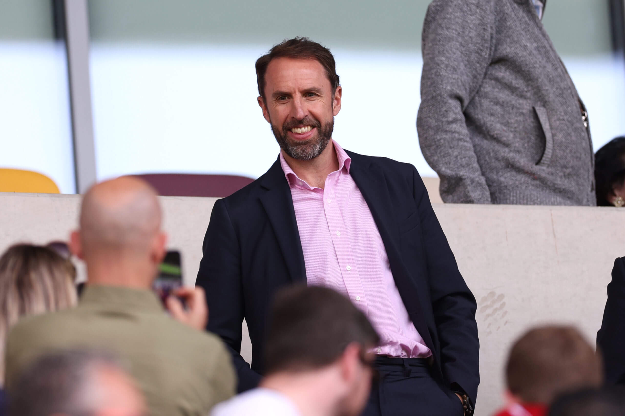 Watching Southgate watch Toney: An afternoon in the Brentford directors' box