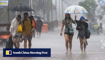 Hong Kong set for 8 straight days of rain and occasional thunder from Sunday