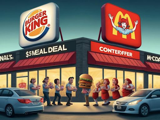 Burger King vs McDonald's: Fast-Food Rivals Battle with $5 Meal Deals, Wendy's Reacts - EconoTimes