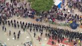 LIVE: Officers clear pro-Palestinian encampment at UC Irvine, protestors arrested