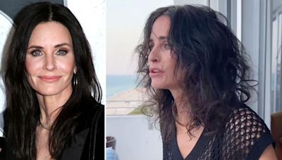 Courteney Cox Channels Her Inner Monica Geller in Hilarious Clip Mocking Her Frizzy Hair: Watch